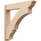Ekena Millwork 8-in W x 42-in D x 42-in H Balboa Trad Rough Cedar Woodgrain TimberThane Outlooker, Primed Tan OUTUR080X42X42BOA04RCPR - alternate 1
